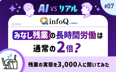 みなし残業の長時間労働は通常の2倍？残業の実態を3,000人に聞いてみた